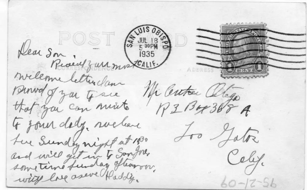 Heidrick Binder San Luis Obispo Artillery 1935 Digital Image
