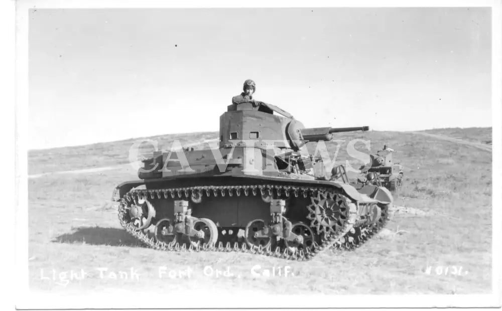 Heidrick Binder 2000-72-01 Tank @ Fort Ord Digital Image