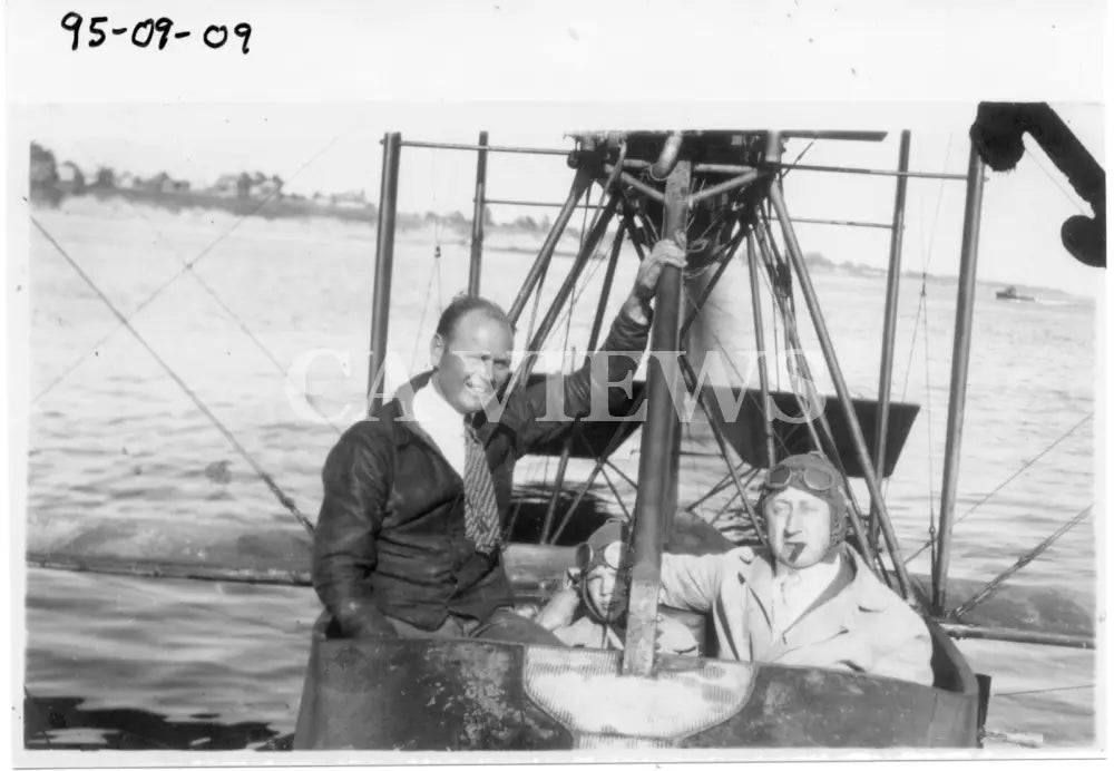 Heidrick Binder Airplane on Water PHC Digital Image