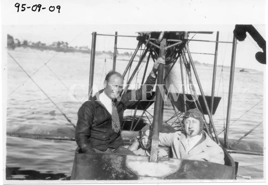 Heidrick Binder Airplane on Water PHC Digital Image
