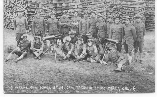 Heidrick Binder Machine Gun School Presidio of Monterey 1984-44-06 Digital Image