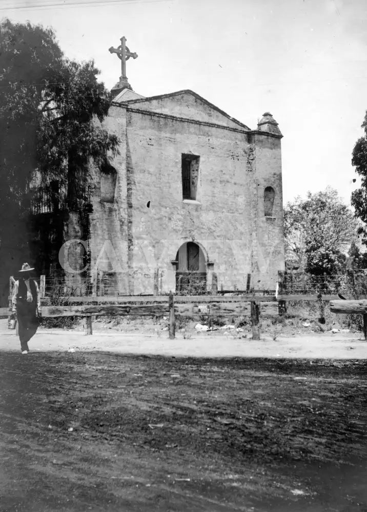La Misión Del Santo Príncipe El Arcángel San Gabriel Digital Image
